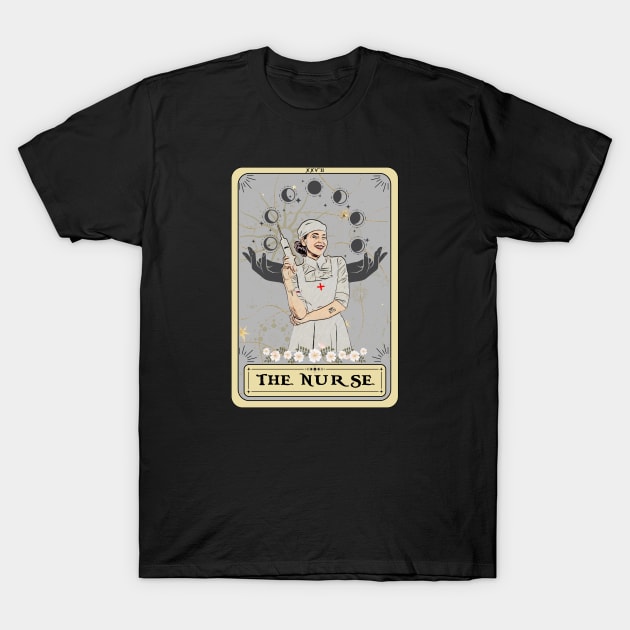 The Nurse Tarot Card, Nurse T-Shirt by AlquimiaDesign